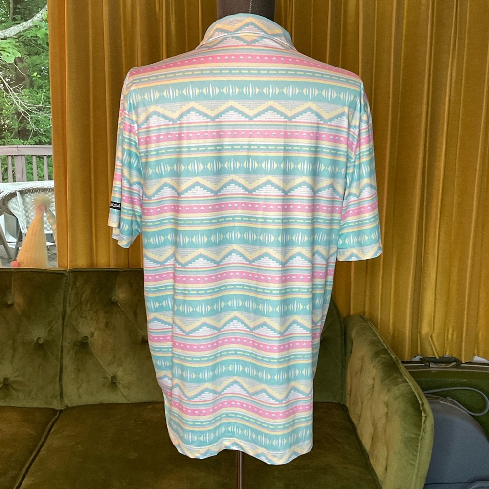 Bad Birdie Polo Mens XL Lush Golf - Picture 3 of 6